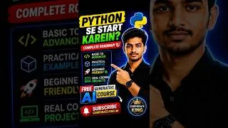 Thumbnail: 🐍 Python Se AI Tak! 🚀 | FREE Generative AI Course | Complete Python Roadmap