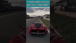 Thumbnail: 15 Engine Sounds in 30 Seconds! Can You Name Them All? #forza #forzamotorsport