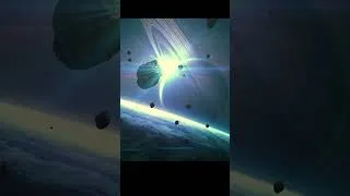 Thumbnail: What If Earth Had Rings Like Saturn? 🌍🪐 #Shorts #WhatIf #Earth #Saturn #Space
