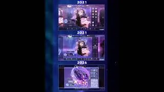 Thumbnail: outfit battle comparison // 2021 vs 2021 vs 2026! // gacha animation // #gacha #fnf #fnfmod