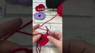 Thumbnail: Can you help with making some Remembrance Poppies? #crochet #crochetpattern #rememberence