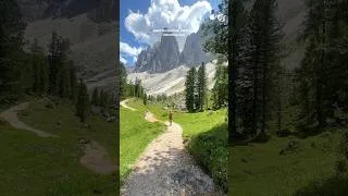 Thumbnail: I'd hit 15k steps daily if it looked more like this... #dolomites #hikingadventures #travelitaly