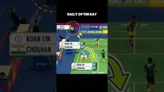 Thumbnail: Rounak Chouhan’s Unbelievable Defense vs Kuo Kuan Lin! 🇮🇳🔥 Taipei Open 2026 #badminton