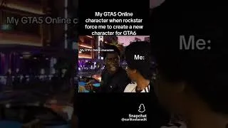 Thumbnail: POV:Me GTA Online character when Rockstar Games forces us to make a new character for GTA 6 #gta6