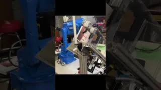 Thumbnail: The moment I finally got it working 😁 #robot #industrial #robotics