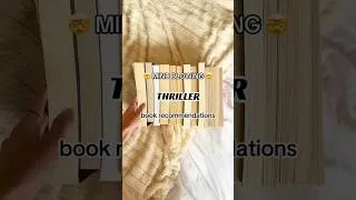 Thumbnail: MY BEST THRILLER BOOK RECS 🔪 | thrillers with mind blowing twists #booktok #thrillerbooks