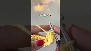 Thumbnail: The Secret to Crochet Ruffles