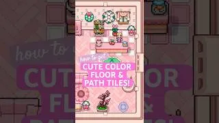 Thumbnail: Cute COLOR TILES & PATHS Tutorial in Fields of Mistria! #fieldsofmistria #cozygames #sim