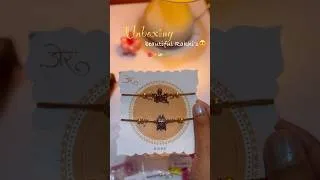 Thumbnail: Aesthetic Rakhi’s ✨| #shorts #rakshabandhan #rakhi #shopping #aesthetic #unboxing #trending