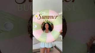 Thumbnail: summer bucket list🌻☀️⛱️