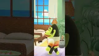 Thumbnail: The first visitor to the hotel.... ohhh... ~  #animalcrossingnewhorizons #update #acnh3.0