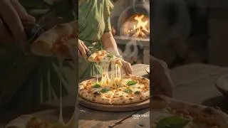 Thumbnail: POV: Indian Grandma Makes Wood-Fired Pizza 🤤 | Ghibli-Style ASMR #shorts