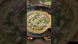 Thumbnail: POV: Indian Grandma Makes Crispy Pesarattu + Allam Chutney 🤤 | Ghibli-Style ASMR #shorts