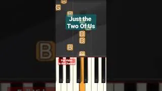 Thumbnail: Just The Two of Us - Grover Washington Jr. feat. Bill Withers | Easy Piano Tutorial #shorts