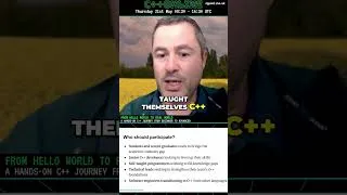 Thumbnail: C++ Workshop: The Jump From Theory to Real Code #coding #skills