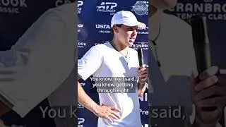 Thumbnail: Alex Michelsen at the Cranbrook Tennis Classic