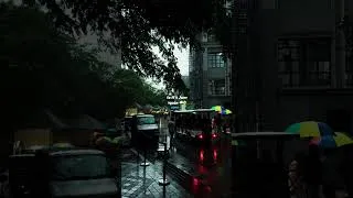 Thumbnail: Finally rain in Zoho 🌧️🥳 | Zoho Chennai 🔥