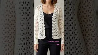 Thumbnail: Crochet cardigan, craft and crochet 2526 #crochet #craftandcrochet #summerfashion