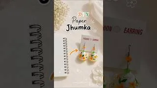 Thumbnail: Diy jhumka for independence day 🇮🇳✨||Diy tricolour jhumka ✨# #diy #indiancrafts #trending #ytshorts