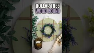 Thumbnail: I Can't Believe This Started as a Dollar Tree Wood Round 😍