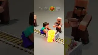 Thumbnail: Minecraft Steve vs Unbreakable Diamond 💎