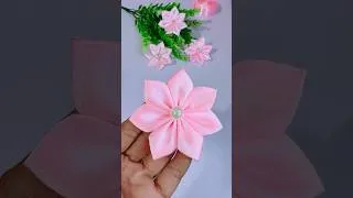 Thumbnail: Diy Ribbon flowers #diy #ribbon #flowers #handmade