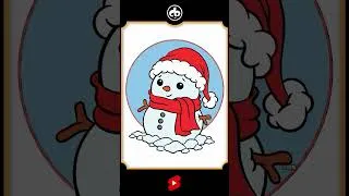 Thumbnail: Snowman Cartoon Drawing Preview