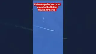 Thumbnail: Chinese spy balloon, shut down #shorts
