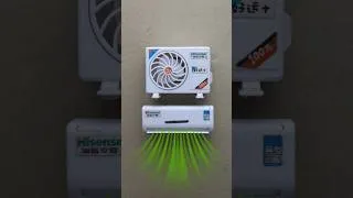 Thumbnail: Mini AC Toy 😱 Does It Really Work? #shorts #airconditioner  #diy