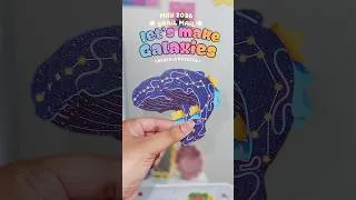 Thumbnail: Galaxy stickers turned out this cute? 🌌✨ #kawaii #sticker #diy