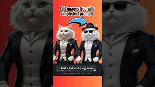 Thumbnail: Edit images with AI for free #aiphotoediting #aishorts #grok3
