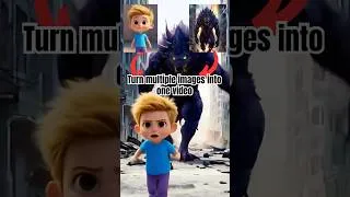 Thumbnail: Image to video - Turn multiple images into a video.  #aivideogenerator #aishorts  #aianimation