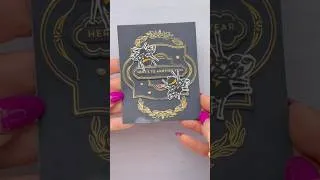 Thumbnail: Elegant bee birthday card with gold foiling inspiration! 🐝✨ #CardMaking #StampinUp