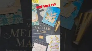 Thumbnail: Metallic Magic Hot Foil is here! Subscribe for more reels & lives! ✨ #StampinUp #HotFoil