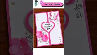 Thumbnail: Teachers Day Card Making | DIY Handmade Teachers Day Card | Easy Teachers Day Card Idea