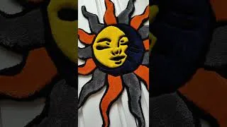 Thumbnail: Tufted Sun & Moon Rug ASMR!#tuftingart #tuftedrug #tufted #customrugs #rugdesign