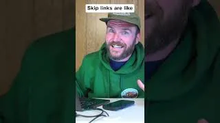 Thumbnail: Skip Links Are Non-Negotiable for Accessibility