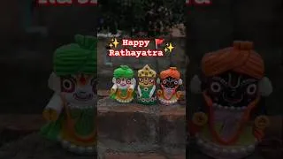 Thumbnail: Old Vaseline Bottle Reuse Idea/Making Lord Jagannath,Balram,Suvadra #shorts #jaijagannath #rathyatra