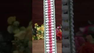 Thumbnail: Crochet Toran Patti Design 💗🌸 #crochet #viralvideo #youtubeshorts #knitting #diy
