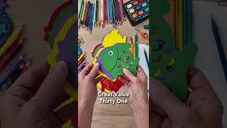 Thumbnail: Fish **paper cutouts** are a teacher and crafters best friend! #summercrafts #summerdecor #summerfun