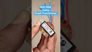 Thumbnail: Best idea for Every Home Using Small Transformer