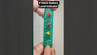 Thumbnail: #18650 3.7v Battery Level Indicator Circuit