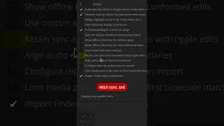 Thumbnail: Resolve 20.2.2 Ripple Delete Preference Change