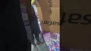 Thumbnail: flipkart unboxing a safari trolley bag... #song #coversong #unboxing