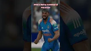 Thumbnail: What a Ball by Arshdeep! 🎯 #shorts