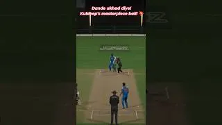 Thumbnail: Dande ukhad diye! Kuldeep's masterpiece ball! 💥#shorts
