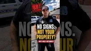 Thumbnail: Cops Refused To Let Him Leave - Here's Why #shorts #police #audit