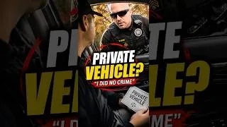 Thumbnail: She Thought She Didn't Have To Exit! Traffic Stop Escalation #cops #shorts