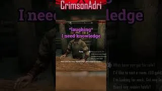 Thumbnail: "I Need Knowledge and Lor- *bi panic*" | Skyrim
