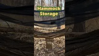 Thumbnail: Best gear storage for hammock camping - Onewind Gear Hammock #hammockcamping